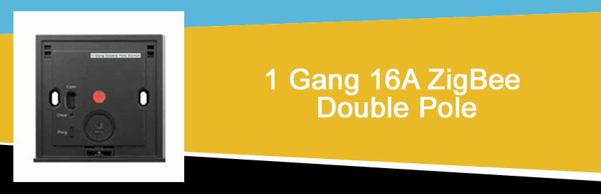 1 Gang 16A ZigBee Double Pole